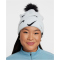NIKE PEAK Pom Pom Beanie Kinder 474 - glacier blue/black