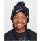 NIKE PEAK Pom Pom Beanie Kinder 010 - black/photon dust