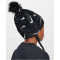 NIKE PEAK Pom Pom Beanie Kinder 010 - black/photon dust