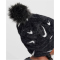 NIKE PEAK Pom Pom Beanie Kinder 010 - black/photon dust