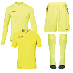 uhlsport Score Torwart-Set fluo gelb/schwarz 3XL