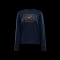 NIKE Sportswear Club Fleece Crew Neck Sweatshirt Damen 451 - obsidian L