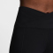 NIKE One Wrap High-Waist 7/8-Leggings Damen 010 - black/cool grey XXS