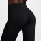 NIKE One Wrap High-Waist 7/8-Leggings Damen 010 - black/cool grey XXS