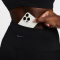 NIKE One Wrap High-Waist 7/8-Leggings Damen 010 - black/cool grey XXS