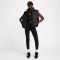NIKE One Wrap High-Waist 7/8-Leggings Damen 010 - black/cool grey XXS