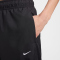NIKE Sportswear Classic Woven Mid-Rise Oversized UV Protection Jogginghose Damen 010 - black/white XS