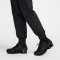 NIKE Sportswear Classic Woven Mid-Rise Oversized UV Protection Jogginghose Damen 010 - black/white XS