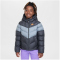 NIKE Sportswear Winterjacke mit Kapuze Kinder 060 - anthracite/cool grey/safety orange L (147-158 cm)