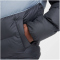 NIKE Sportswear Winterjacke mit Kapuze Kinder 060 - anthracite/cool grey/safety orange L (147-158 cm)