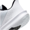 NIKE Precision VII Basketballschuhe Herren 101 - white/black 38.5