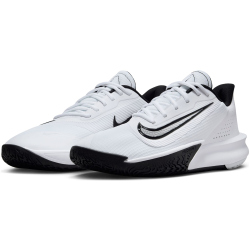 NIKE Precision VII Basketballschuhe Herren 101 - white/black 42.5