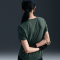 NIKE One Classic Dri-FIT kurzarm Fitness-Trainingsshirt Damen 338 - vintage green/black S
