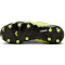NIKE Jr. Phantom GX 2 Academy FG/MG Fußballschuhe Kinder 003 - metallic silver/black-volt 37.5