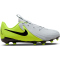 NIKE Jr. Phantom GX 2 Academy FG/MG Fußballschuhe Kinder 003 - metallic silver/black-volt 37.5