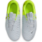 NIKE Jr. Phantom GX 2 Academy FG/MG Fußballschuhe Kinder 003 - metallic silver/black-volt 37.5