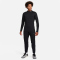 NIKE Pro Dri-FIT Warm langarm Fitnessshirt Herren 010 - black/white S