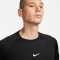 NIKE Pro Warm langarm Trainingsshirt Herren 010 - black/white S