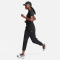 NIKE Fast Dri-FIT Mid-Rise 7/8 Warm-Up Laufhose Damen 010 - black/reflective silv XL