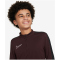 NIKE Academy 23 Dri-FIT langarm Fußball Trainingsshirt Kinder 652 - burgundy crush/black/white S (128-137 cm)