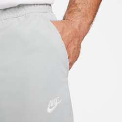 NIKE Club Tapered Jogginghose Herren 077 - lt smoke grey/white 3XL