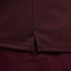 NIKE UV Miler Dri-FIT kurzarm Laufshirt Herren 652 - burgundy crush/reflective silv S
