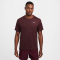NIKE UV Miler Dri-FIT kurzarm Laufshirt Herren 652 - burgundy crush/reflective silv S