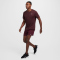 NIKE UV Miler Dri-FIT kurzarm Laufshirt Herren 652 - burgundy crush/reflective silv S