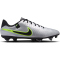 NIKE Tiempo Legend 10 Academy SG Stollen-Fußballschuhe Herren 001 - metallic silver/black-volt 40.5