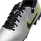 NIKE Tiempo Legend 10 Academy SG Stollen-Fußballschuhe Herren 001 - metallic silver/black-volt 40.5