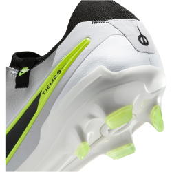 NIKE Tiempo Legend 10 Pro FG Fußballschuhe Herren 001 - metallic silver/black-volt 40.5