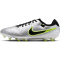 NIKE Tiempo Legend 10 Pro FG Fußballschuhe Herren 001 - metallic silver/black-volt 40.5