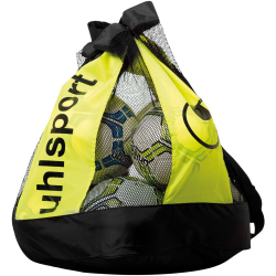 uhlsport Balltasche (12 Bälle) Schwarz/Fluo Gelb