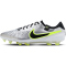 NIKE Tiempo Legend 10 Elite FG Fußballschuhe 001 - metallic silver/black-volt 42.5