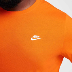 NIKE Sportswear Freizeit T-Shirt Herren 819 - safety orange M