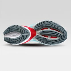 UYN Speedfly Laufschuhe mit türkiser Sohle Damen