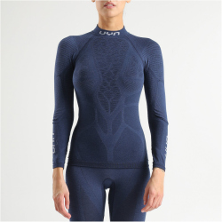 UYN Elevatyon Biomorph langarm Rollkragen-Funktionsshirt Damen