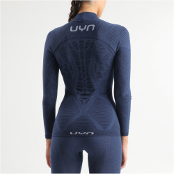 UYN Elevatyon Biomorph langarm Rollkragen-Funktionsshirt Damen