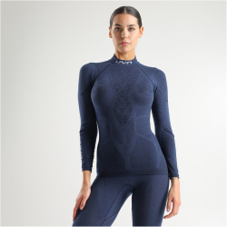 UYN Elevatyon Biomorph langarm Rollkragen-Funktionsshirt Damen