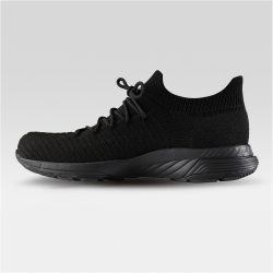 UYN Lace Trek Sole Black Sneaker Damen B000 - black 35
