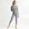 UYN Evolutyon Biotech Melange langarm Funktionsshirt Damen 1007 - grey melange/grey XS