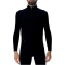 UYN Fusyon Biotech langarm 1/2-Zip Funktionsshirt Herren B000 - black S/M