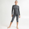 UYN Elevatyon Biomorph Melange 3/4-Funktionsunterhose Damen G142 - grey melange XS