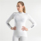 UYN Elevatyon Biomorph langarm Rollkragen-Funktionsshirt Damen W000 - white L/XL