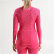UYN Elevatyon Biomorph langarm Rollkragen-Funktionsshirt Damen P341 - pink yarrow XS