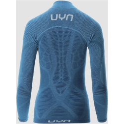 UYN Elevatyon Biomorph langarm Rollkragen-Funktionsshirt Damen K511 - blue atoll L/XL