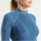 UYN Elevatyon Biomorph langarm Rollkragen-Funktionsshirt Damen K511 - blue atoll L/XL