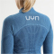 UYN Elevatyon Biomorph langarm Rollkragen-Funktionsshirt Damen K511 - blue atoll L/XL