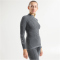 UYN Elevatyon Biomorph langarm Rollkragen-Funktionsshirt Damen G142 - grey melange XS