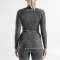 UYN Elevatyon Biomorph langarm Rollkragen-Funktionsshirt Damen G142 - grey melange XS